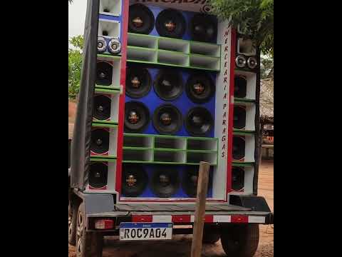 CARRETINHA PANCADÃO ALTO FALANTES EROS HAMMER 6.5K