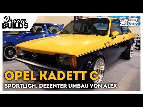 DreamBuilds - sportlicher Oldtimer OPEL KADETT C von Alex - by it's tuning, not racing