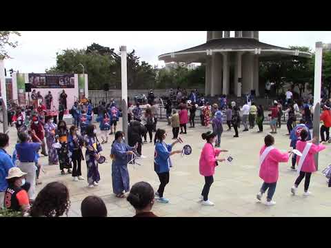 Oyuwai Ondo @ Tokyo Olympics Closing Ceremony Bon Odori 2021 Japantown San Francisco (3pm)