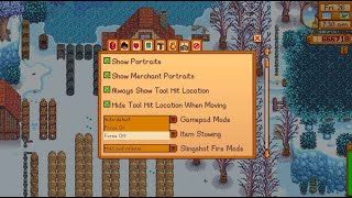 Stardew Valley Mouse/Box Bug Fix - Cursor getting pulled to first item in box.