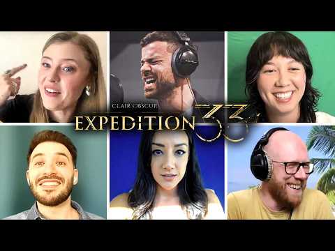 Clair Obscur Expedition 33 Cast re-enact voice lines from the Game