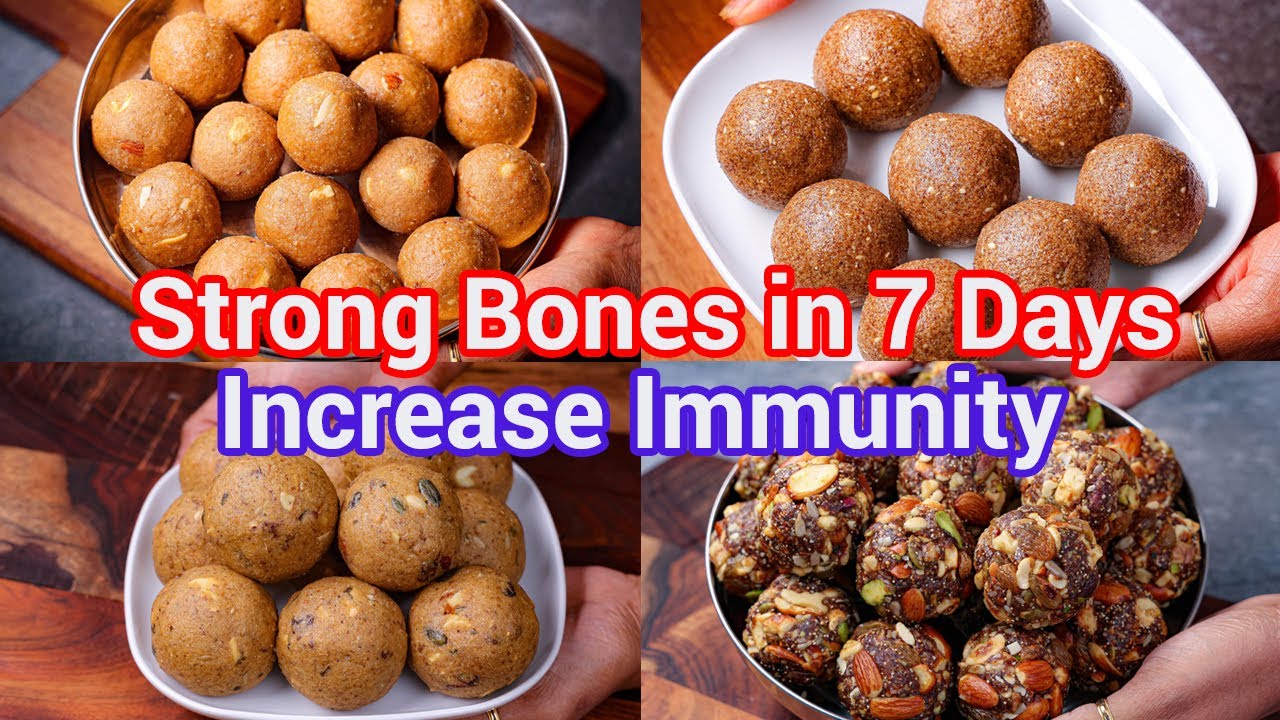 Healthy Medicinal Dessert Recipes | Home Remedy Sweets for Strong Bones & Immunity | Ayurvedic Sweet