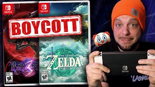 It's Time To BOYCOTT Zelda Tears Of The Kingdom Because of Bayonetta!
