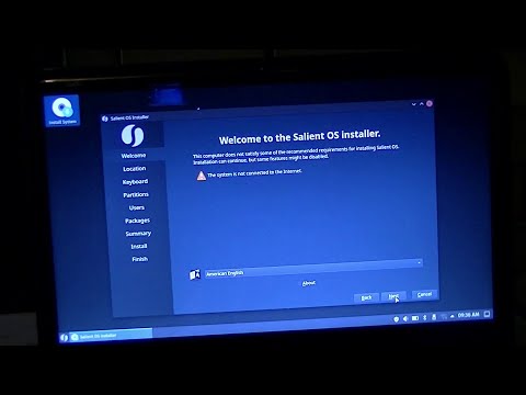 Installing SalientOS-KDE on that HP Pavilion DM4 Beats Audio Laptop