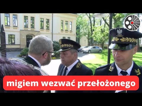 Grzegorz Braun - Interwencja w TK: "Migiem wezwać przełożonego"