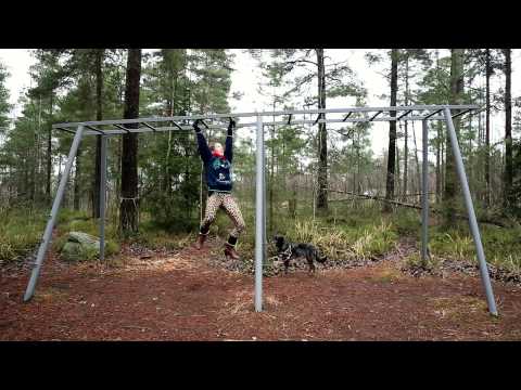 #roikkumishaaste - apinointia apinatikkailla