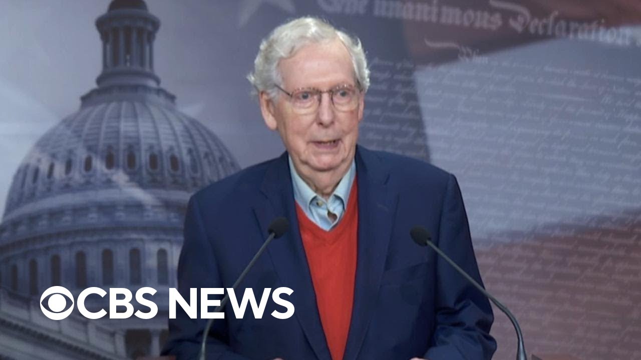 Mitch McConnell speaks to reporters after Trump wins election, Republicans retake Senate