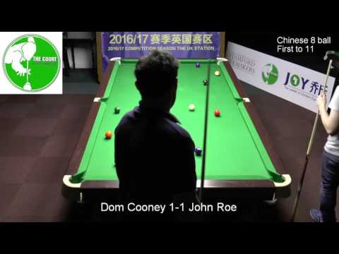 Court Club Chinese 8ball John Roe v Dom Cooney