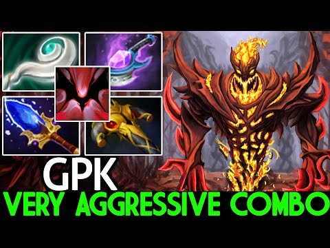 GPK [Shadow Fiend] Very Aggressive Combo with Arcane Blink Dota 2