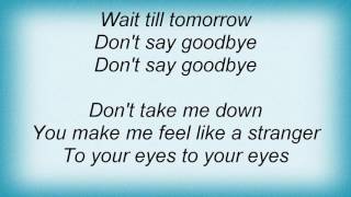 Alexia - If You Say Goodbye Lyrics
