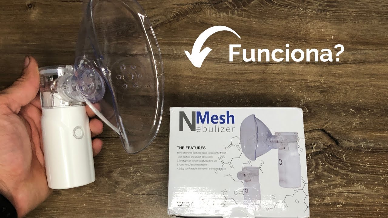 Unboxing e Demonstração Do Aparelho Inalador Nebulizador Portátil Comprado Na Shopee !!!