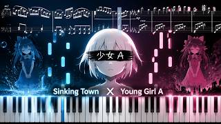 Download lagu Sinking Town X Young Girl A Mashup【Piano Tutorial SHEET MIDI】 mp3 Download lagu Sinking Town X Young Girl A Mashup【Piano Tutorial SHEET MIDI】 mp3