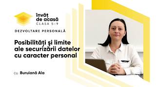 ”Posibilităţi şi limite ale securizării datelor”