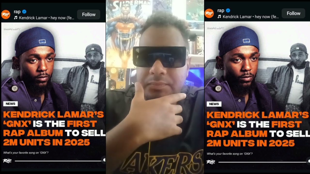 Kendrick Lamar 'GNX' is the first Rap album to sell 2M units in 2025?????