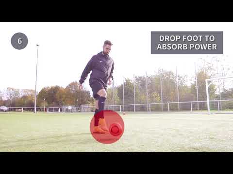 How to Control the Ball After a Pass Cross   Football Tutorial by freekickerz