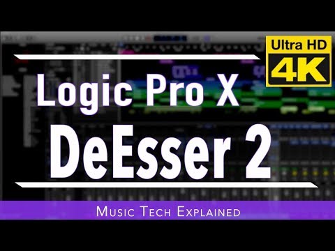 DeEsser 2 Plugin (Logic Pro X 10.4.5)