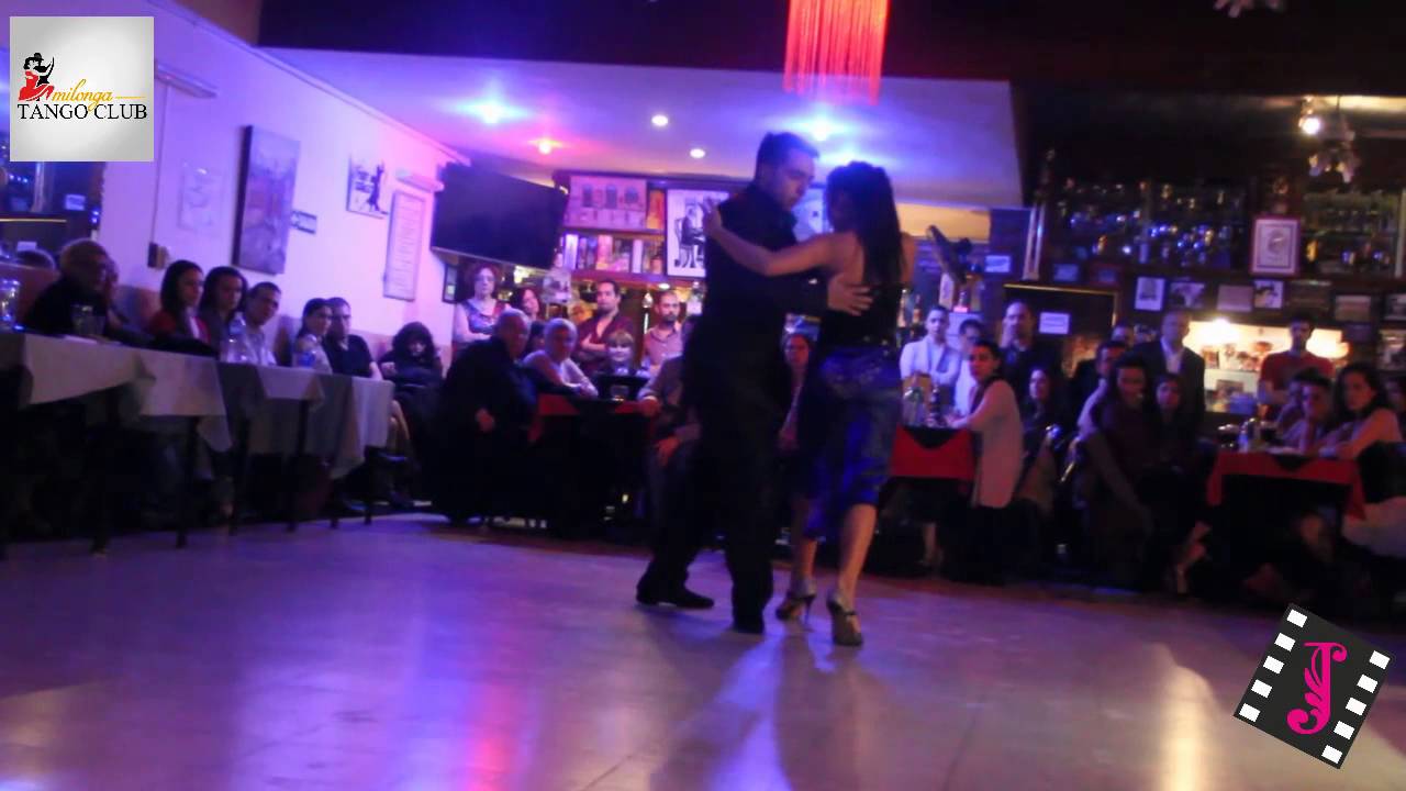 CLARISA ARAGON Y JONATHAN SAAVEDRA en el Tango Club 02