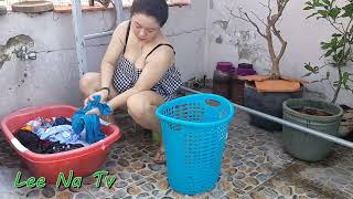 Download lagu Beautiful Mom Wash A Lot Of Clothes, So Tired!    Lee Na Tv   YouTube mp3