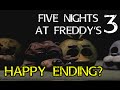 Five Nights At Freddy S 3 Good Ending FNAF 3 Good Ending