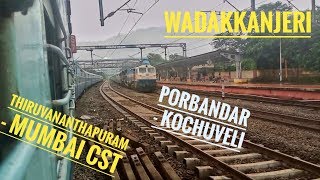 preview picture of video 'Porbandar kochuveli express | Thiruvanandapuram- Mumbai Cst weekly express | skipping wadakkanchery'