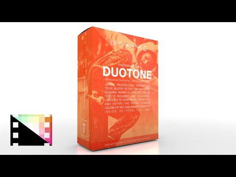 ProParagraph Duotone   Professional Description Titles for Final Cut Pro   Pixel Film Studios