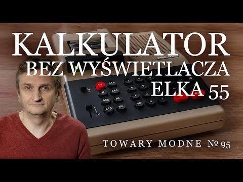 Kalkulator bez wyświetlacza: ELKA 55 [TOWARY MODNE 95]