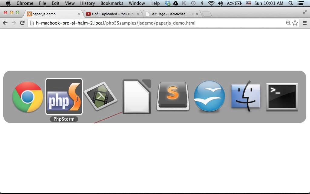 Paper.js Simple Demo