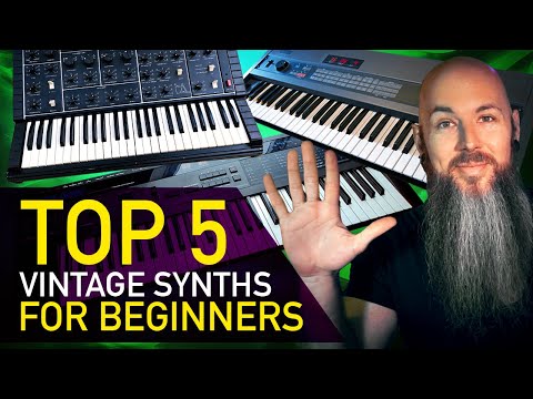 BEST VINTAGE SYNTHS For Beginners and How They Sound!