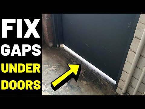 image-What is the metal piece at the bottom of a door called?