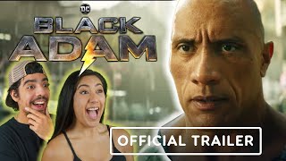 BLACK ADAM | OFFICIAL TRAILER REACTION!! | DC