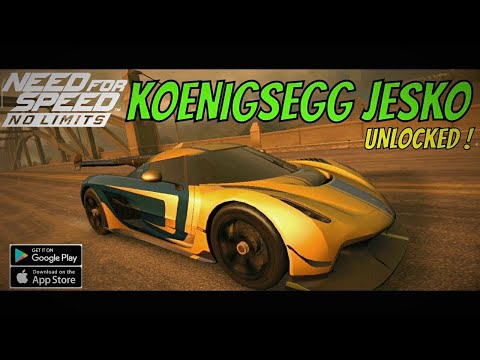 UNLOCKED ! NFS: NO LIMITS KOENIGSEGG JESKO