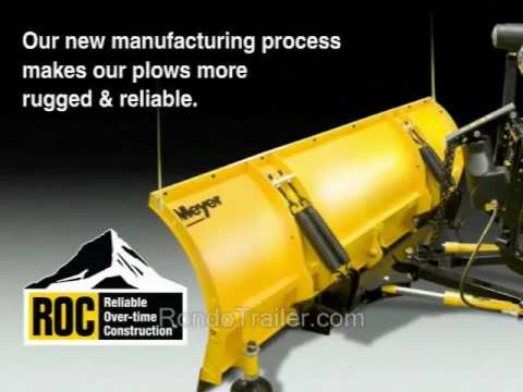 MEYER SNOW PLOW INFO VIDEO LOT PRO