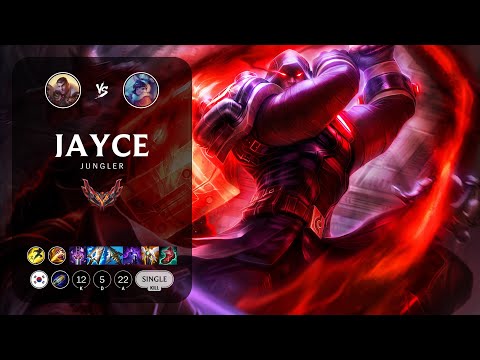 Jayce Jungle vs Nunu & Willump - KR Grandmaster Patch 13.16