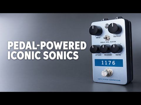 UAFX 1176 Studio Compressor Pedal: Triple-threat, Classic Compression