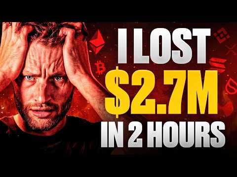 I Lost $2.7 Million in 2 Hours – My Comeback Plan