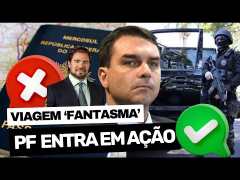 💣BOMBA: VIAGEM ‘FANTASMA’ DE FLÁVIO AOS EUA VIRA CASO DE PF E PODE ACABAR EM APREENSÃO DE PASSAPORTE