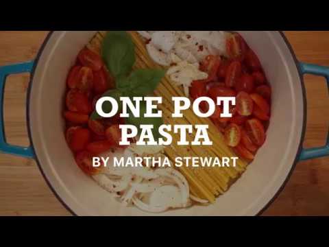One Pot Pasta by Martha Stewart