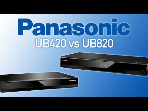 Panasonic UB420 vs. UB820 4K Blu-Ray Players | Comparison