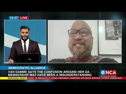 Discussion Phumzile van Damme clarifies that she remains DA member