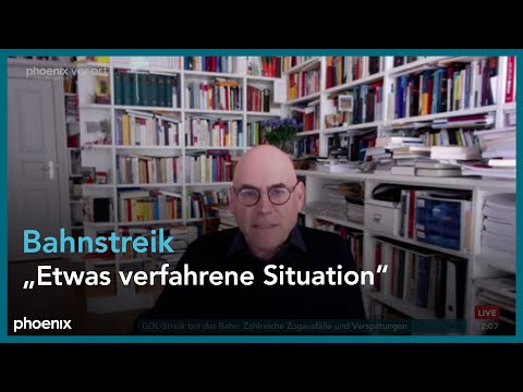 Prof. Wolfgang Schroeder zum Bahnstreik der GDL am 02.09.21