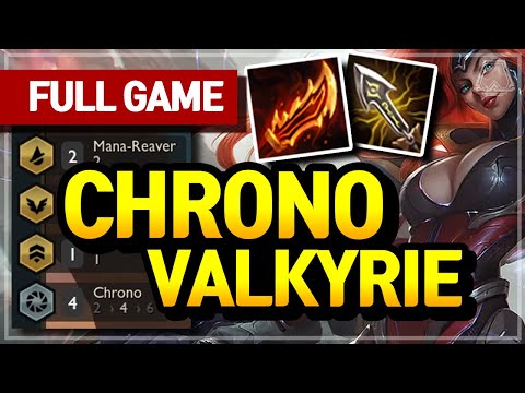 Chrono Kayle Comp (with Valkyrie) - Teamfight Tactics Full Game | TFT Galaxies | Master