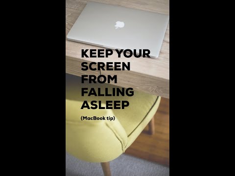 Keep Your MacBook Screen from Falling Asleep (2022 Tutorial)