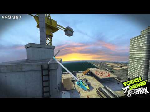 TouchGrind BMX beating Illusion Labs Skyline record 4.000.000+ points - Touchgrind BMX