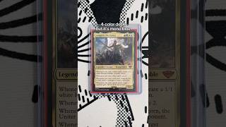 Why is this 4 color deck Mono Color? #mtg
