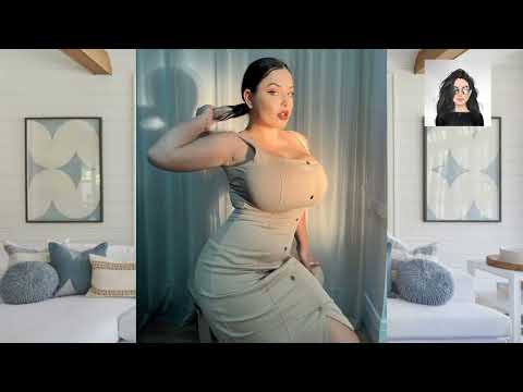 Milada Moore Instagram Celebrity Fashion Curvey Model | Bio Wiki | Networth