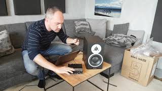 Video thumbnail for DYNAUDIO BM5 mkIII Active Studio Monitors - Unboxing + Setup by Manuel