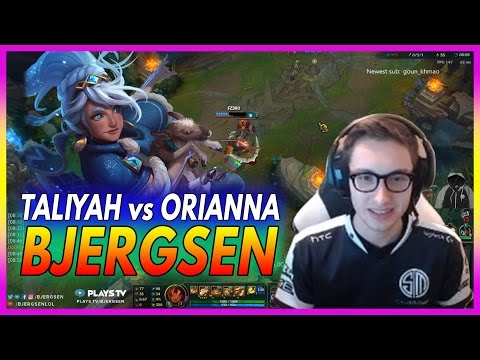 440. Bjergsen Taliyah vs Orianna Mid - March 26th, 2017 - Patch 7.6 Season 7