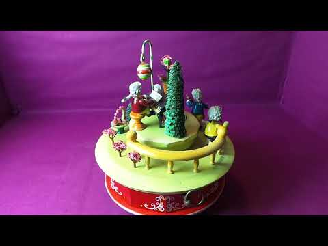 Steinbach uralte Spieluhr Nr.177 - seltenes Sammlerstück aus dem Erzgebirge