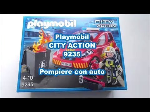 Playmobil 9235 Pompiere con auto (CITY ACTION)