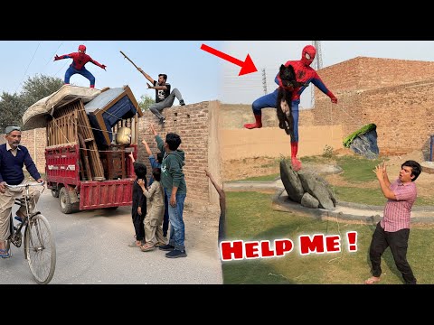 Spider-Man Ny Hamla Kr Dea 😱 Dog Chori Krna Laga Help Me !
